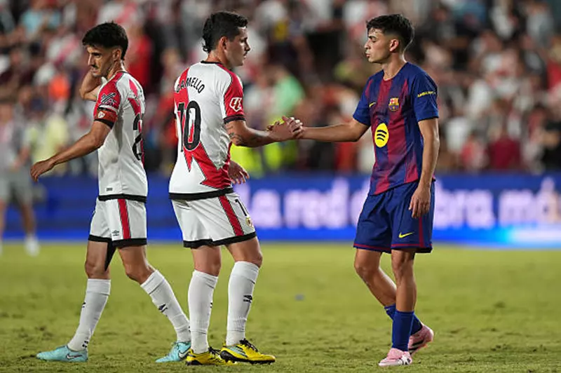 مباراة برشلونة ورايو فاييكانو